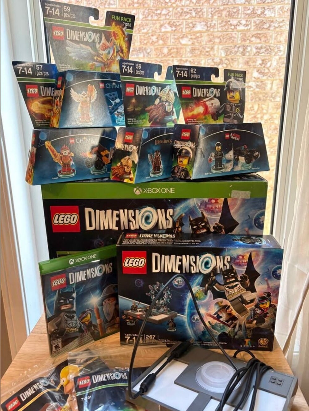 Lego Dimensions Xbox One Starter Pack Bundle With Fun Packs